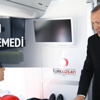 Cumhurbaşkanı Erdoğan'dan kan bağışı çadırına ziyaret