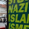Danimarka'da İslam karşıtı afiş Danimarka'da İslam karşıtı afiş