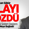 Şükür Futbolda Şiddetin Nedenini Buldu