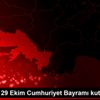 Muğla da 29 Ekim Cumhuriyet Bayramı kutlandı Muğla da 29 Ekim Cumhuriyet Bayramı kutlandı