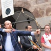 Bilal Erdoğan Hakkari'de de ok atışı yaptı Bilal Erdoğan Hakkari'de de ok atışı yaptı