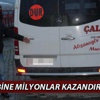 İşte milyoner yapan minibüs ve plakası
