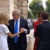 Trump, Macron'un 24 yaş büyük eşine iltifatlar yağdırdı
