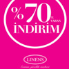 Linens'te yüzde 70 indirim!