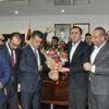 Şırnak Belediye Başkanı Mehmet Yarka mazbatasını aldı Şırnak Belediye Başkanı Mehmet Yarka mazbatasını aldı
