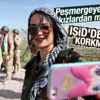 Üniversite öğrencileri peşmerge üniforması giydi Üniversite öğrencileri peşmerge üniforması giydi