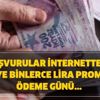 Başvurular internetten: Emekliye binlerce lira promosyon ödeme günü...