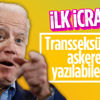 ABD Başkanı Biden trans bireylerin orduya katılma yasağını kaldırdı