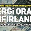 Son dakika: Tasarrufa teşvik kararnamesi yayımlandı
