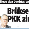PKK ile görüşmeye Brüksel’e koştu PKK ile görüşmeye Brüksel’e koştu