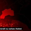 Doğal mineralli su sahası ihalesi Doğal mineralli su sahası ihalesi