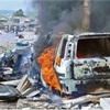 Somali'de BM Konvoyu patlatıldı Somali'de BM Konvoyu patlatıldı