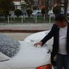 20 dakika sürdü, etrafı beyaza bürüdü 20 dakika sürdü, etrafı beyaza bürüdü