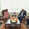 Bakan Yılmaz, UNICEF heyetini kabul etti Bakan Yılmaz, UNICEF heyetini kabul etti