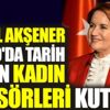 ﻿Meral Akşener Olimpiyat Oyunları'nda tarih yazan kadın boksörleri kutladı