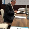 Erdoğan gece yarısı çalışma masasında