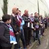 Trabzonspor taraftarı takımını yalnız bırakmadı Trabzonspor taraftarı takımını yalnız bırakmadı