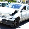 Fatma Girik, Bodrum'da trafik kazası geçirdi