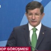 Davutoğlu'ndan HDP görüşmesinden sonra ilk açıklama Davutoğlu'ndan HDP görüşmesinden sonra ilk açıklama