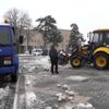 Kayseri de kar yağışı etkili oldu Kayseri de kar yağışı etkili oldu