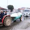 Alaşehir Belediyesi tüm ilçeyi dezenfekte etti Alaşehir Belediyesi tüm ilçeyi dezenfekte etti