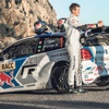 Neymar, Sebastien Ogier’e yardımcı pilotluk yaptı Neymar, Sebastien Ogier’e yardımcı pilotluk yaptı