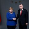 Cumhurbaşkanı Erdoğan, Angela Merkel'le görüştü