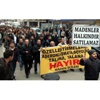 Zonguldak’ta Maden İşçileri Yürüdü Zonguldak’ta Maden İşçileri Yürüdü