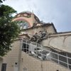 İstanbul'da caminin minaresi yıkıldı