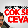 Arınç'tan Gökçek'e Sert Cevap! Arınç'tan Gökçek'e Sert Cevap!