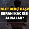2020 yılı bekçi alımı başvuru şartları nedir? E-devlet bekçi başvuru ekranı kaç kişi alınacak? Bekçi maaşları kaç TL?