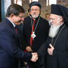 Davutoğlu, azınlık cemaatlerinin temsilcileriyle buluştu Davutoğlu, azınlık cemaatlerinin temsilcileriyle buluştu