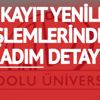 AÖF kayıt yenileme nasıl yapılır? AÖF’de kayıt yenileme vakti geldi işte işlemler…