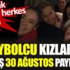 ﻿Voleybolcu kızlardan müthiş 30 Ağustos paylaşımı