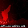 Adana da AVM ler, sıkı tedbirlerle açıldı