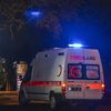 Ankara'da işçi servisi devrildi