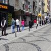 Silivri de sokağa çıkma kısıtlaması öncesinde yoğunluk Silivri de sokağa çıkma kısıtlaması öncesinde yoğunluk