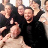 Ara Güler Tarkan'ı ziyaret etti