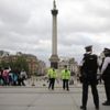 Trafalgar meydanı boşaltıldı