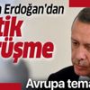 Son dakika: Başkan Erdoğan, İtalya Başbakanı Giuseppe Conte ile görüştü