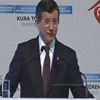 Davutoğlu iş kurası töreninde konuştu