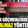 ﻿Kaçak göçmenlerden akıl almaz yöntem