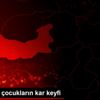 Baskil de çocukların kar keyfi Baskil de çocukların kar keyfi