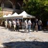 Kuşadası nda resmi bayramlaşma Kervansaray da yapıldı Kuşadası nda resmi bayramlaşma Kervansaray da yapıldı