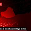 Şanlıurfa da 3 bina karantinaya alındı Şanlıurfa da 3 bina karantinaya alındı