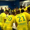 Nantes Soyunma Odasında Büyük Sevinç Nantes Soyunma Odasında Büyük Sevinç