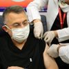 Fuat Oktay da korona aşısı oldu