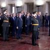 Devlet erkânı Anıtkabir'de
