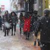 Van’da lapa lapa kar yağışı Van’da lapa lapa kar yağışı
