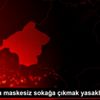 Isparta da maskesiz sokağa çıkmak yasaklandı